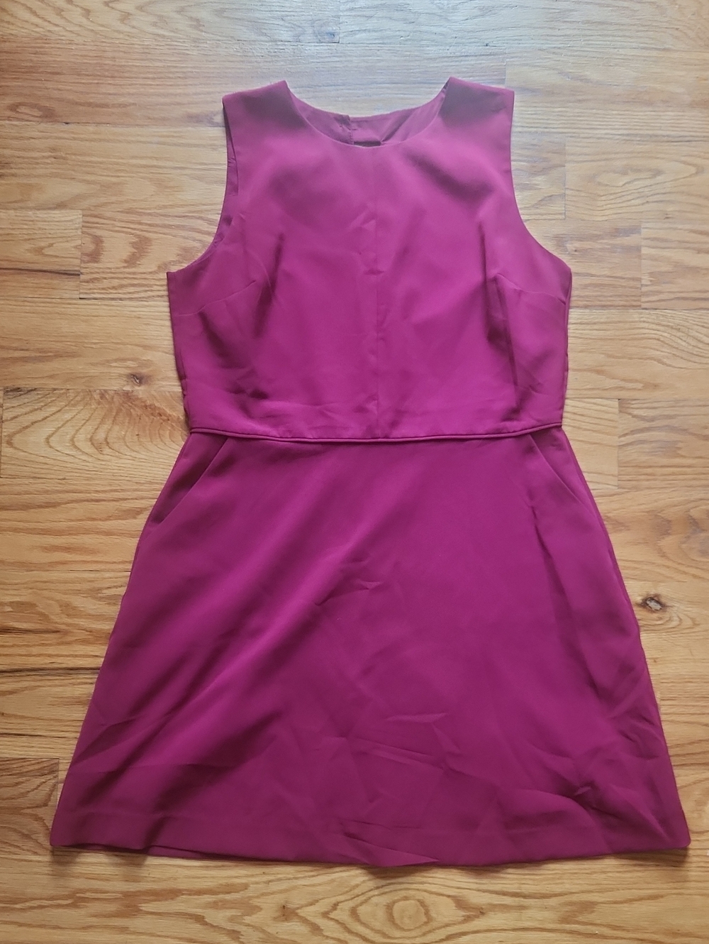 GAP Sleeveless Berry-Pink Mini Dress